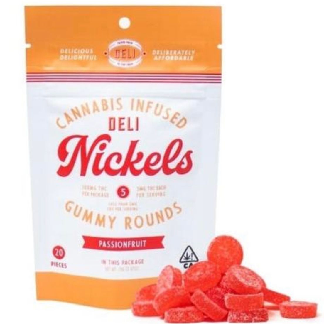 [Deli] Nickels - Passionfruit Gummy Rounds