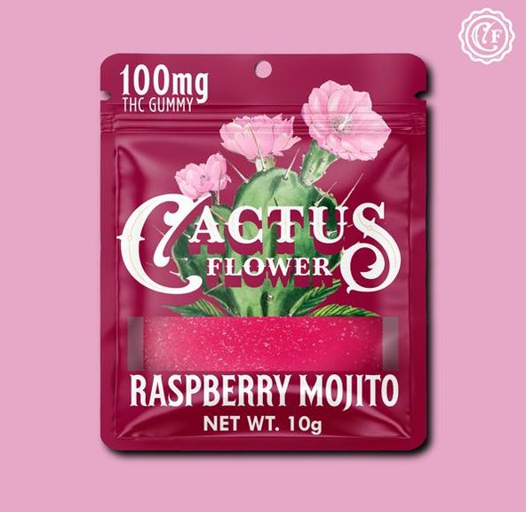 Cactus 100mg | Raspberry Mojito Gummy