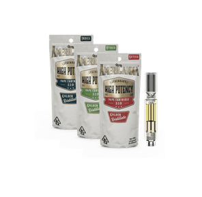 AmeriCanna - Franken Cakes High Potency Distillate Vape Cart 1g