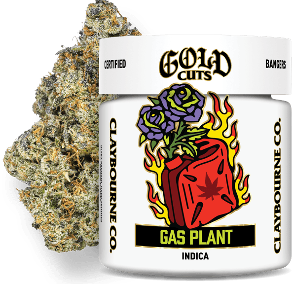 Claybourne Co. - Gold Cuts - 3.5g - Gas Plant