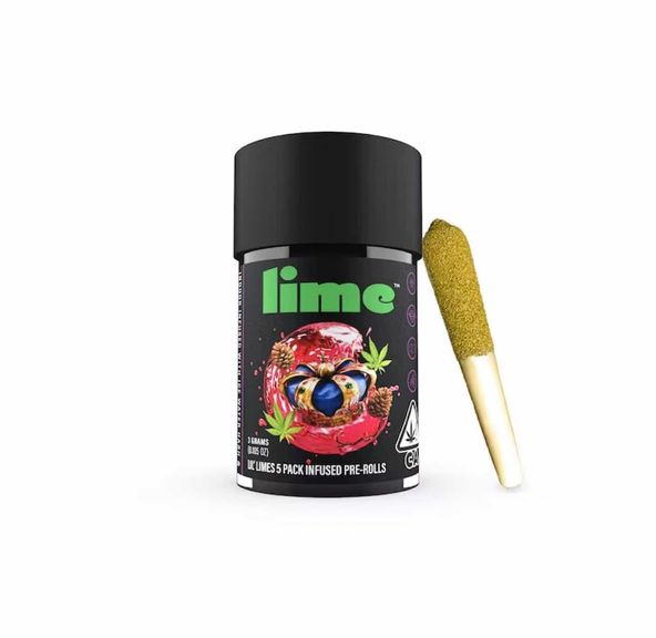 Lime Infused Pre-roll Pack King Louis XIII 3g
