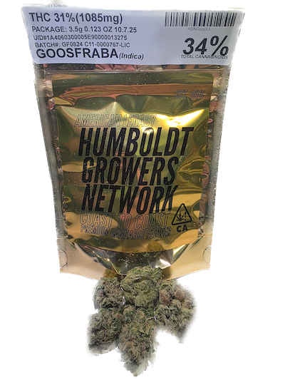 Humboldt Growers Goosfraba 3.5g 31%