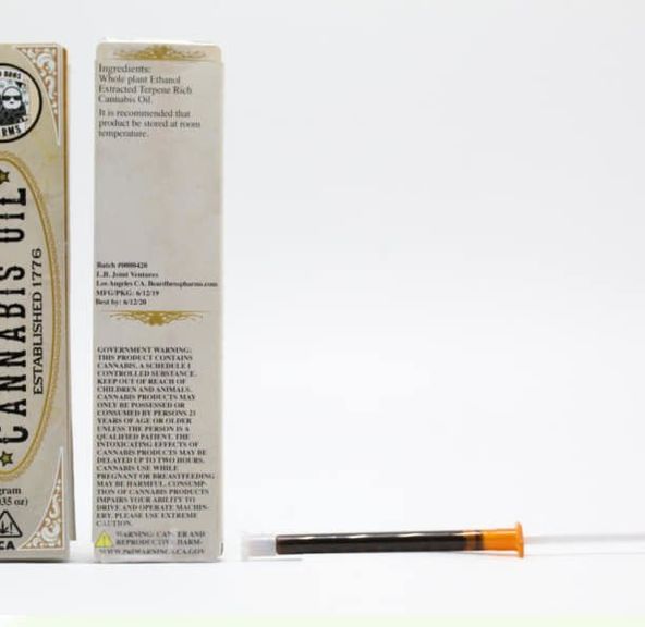 BEARD BROS PHARMS - FULL SPECTRUM HIGH CBD CANNABIS OIL (RSO) 1 GRAM