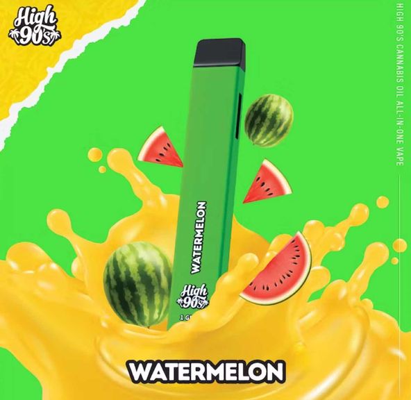 HIGH 90s - Watermelon Disposable Vape 1g