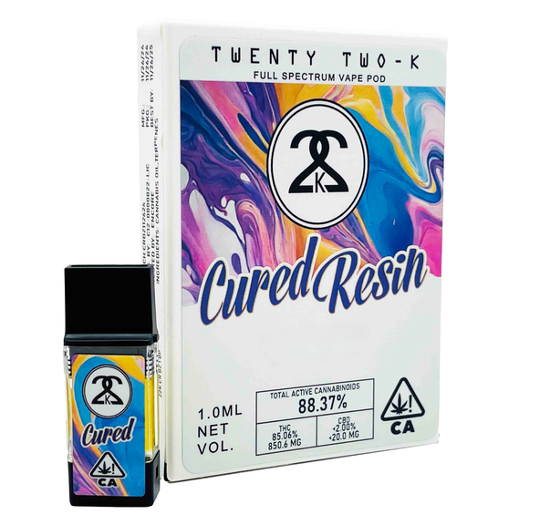 22K | Pod | 1g | Cured Resin | Sunset Sherbert x Z Cube | PlugPlay Compatible