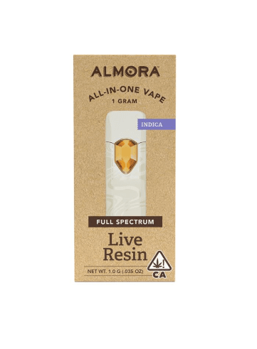 ALMORA FARM LEGEND OG 1G AIO VAPE DISPOSABLE INDICA