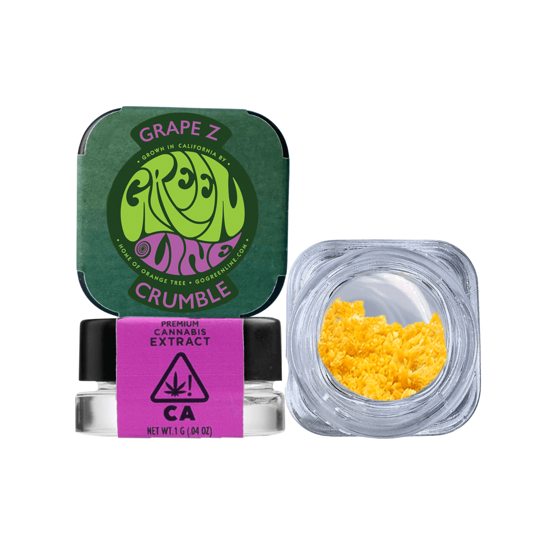 GREENLINE - Crumble 1g - Grape Z at The Coughy Shop | Sweede