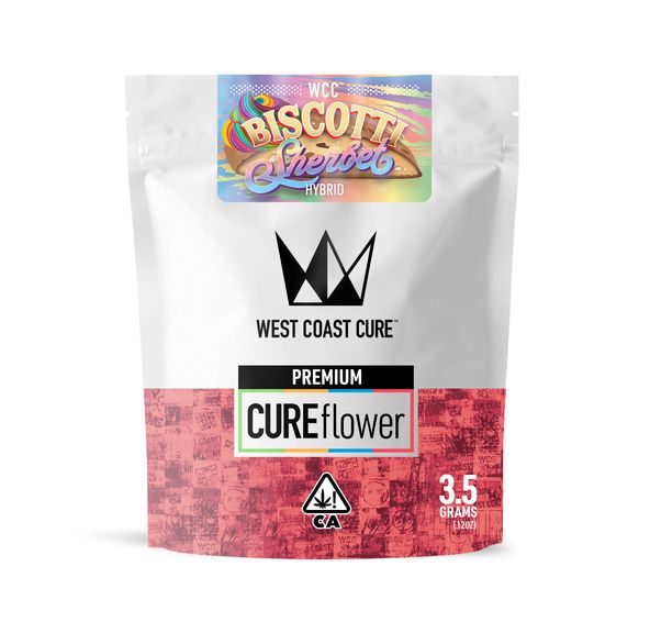 West Coast Cure - Biscotti Sherbet - 3.5G Premium Flower 3.5g