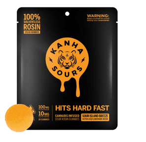 KANHA ROSIN GUMMY- NANO SOUR ISLAND BREEZE 100MG