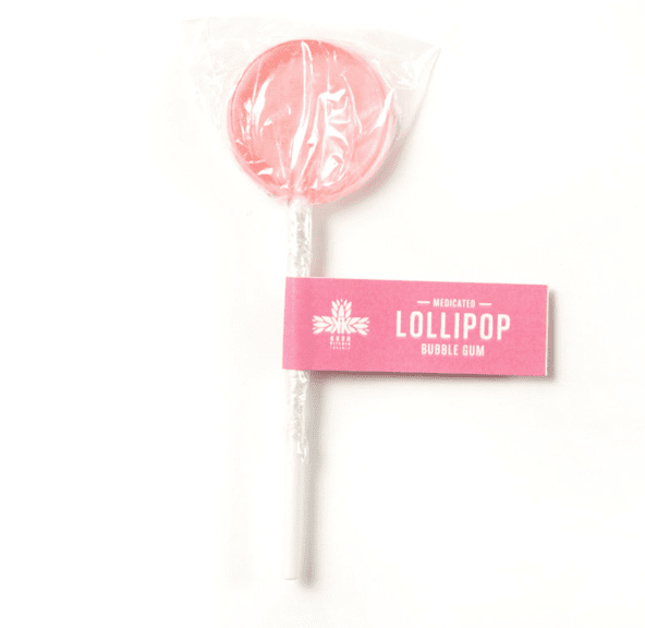 Bubble Gum 100mg Medicated Lollipop by Kush Kitchen