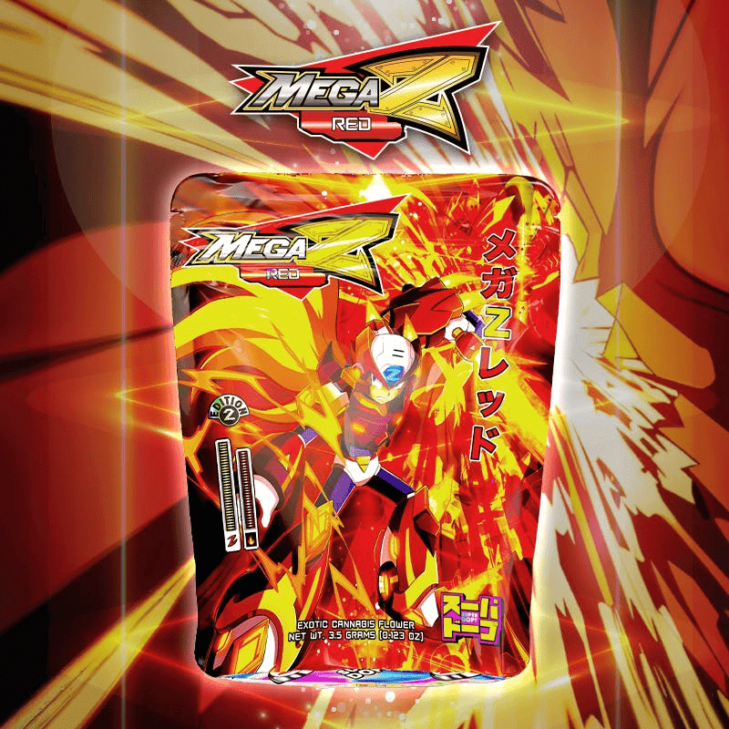 Super Dope 3.5G Bag - Mega Z (Red) at Planet X Smoke Shop | Sweede