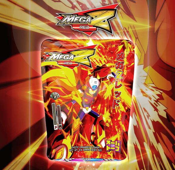 Super Dope 3.5G Bag - Mega Z (Red) at Planet X Smoke Shop | Sweede