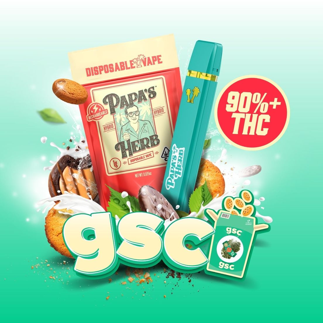 Papa's Herb - 1g Disposable (GSC)