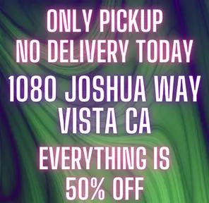 00. 50% OFF EVERYTHING - IN STORE ONLY TODAY