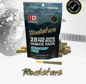 ROCKSTARS GMO COOKIES 28 PACK 1G PREROLLS 28G