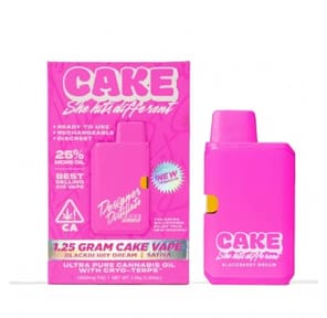 Cake - Blackberry Dream Designer Distillate Disposable Vape 1.25g