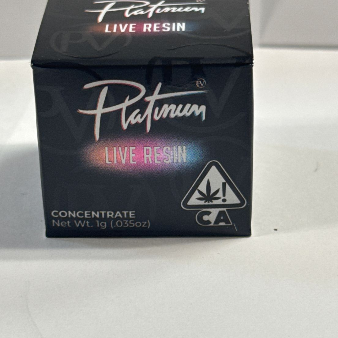 Platinum - 1g Live Resin Badder - Strawberry Cough