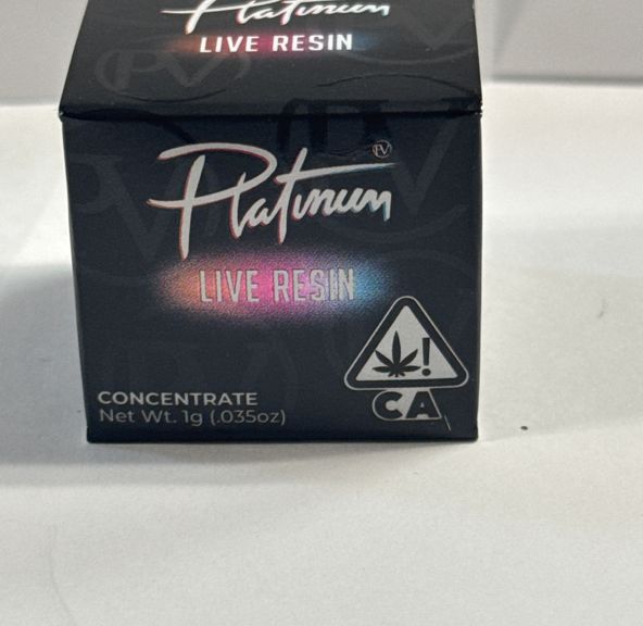 Platinum - 1g Live Resin Badder - Strawberry Cough