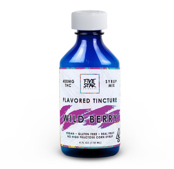 Five Star Extracts - Wild Berry Tincture Syrup 100mg