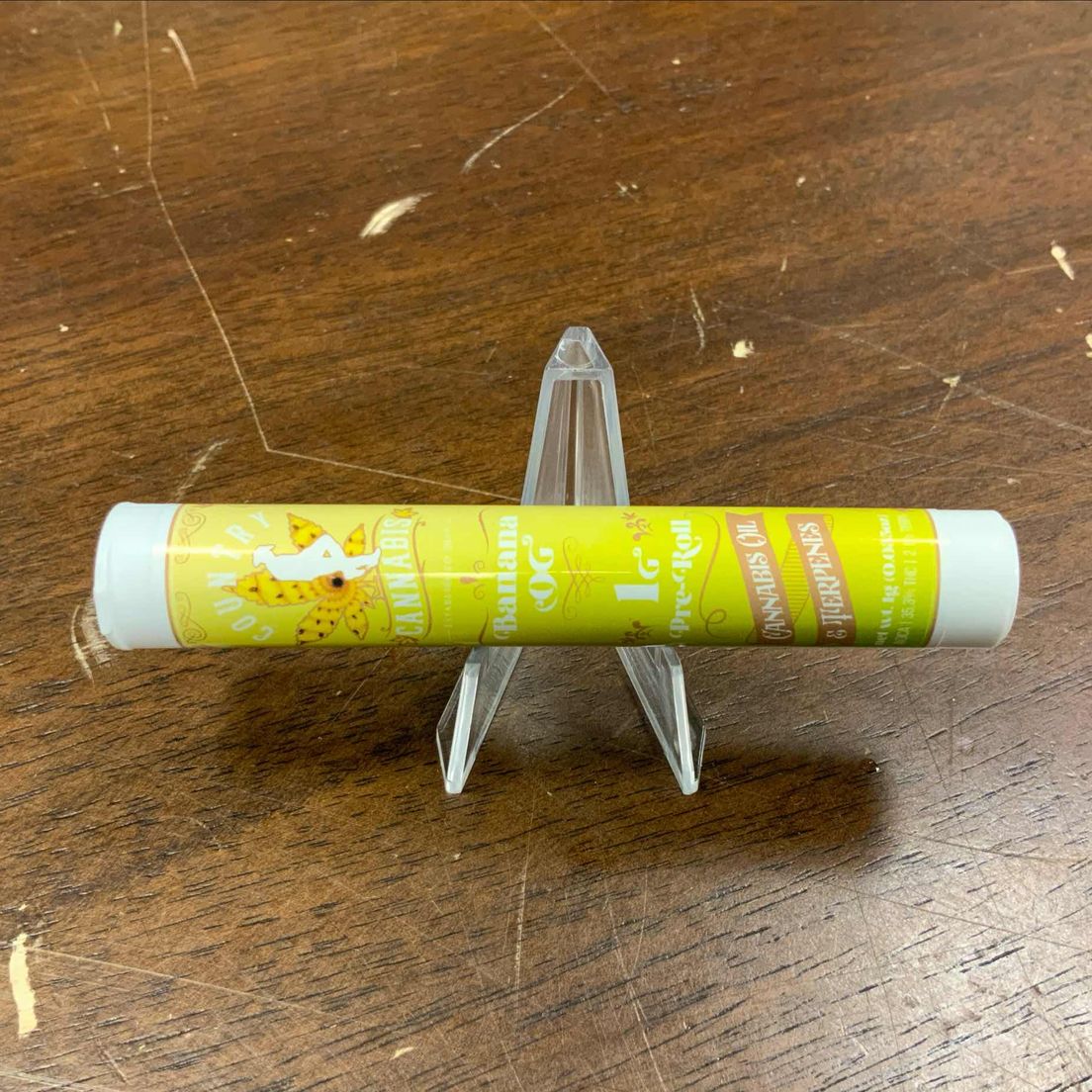 Banana OG Country Cannabis Infused Preroll 1g