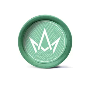 March and Ash - 2 piece Small Hemp Grinder - Mint
