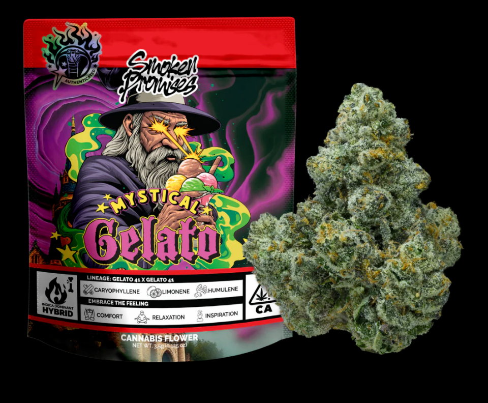 SMOKEN PROMISES- 3.5 MYSTICAL GELATO