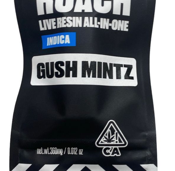 G. ROACH 0.36g Live Resin Disposable Vape - Gush Mintz (I)