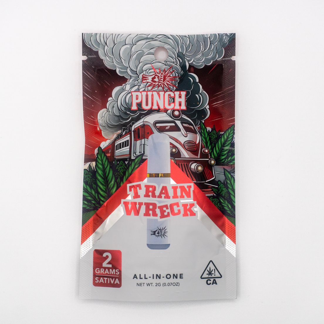 Punch - 2g Distillate AIO - Trainwreck