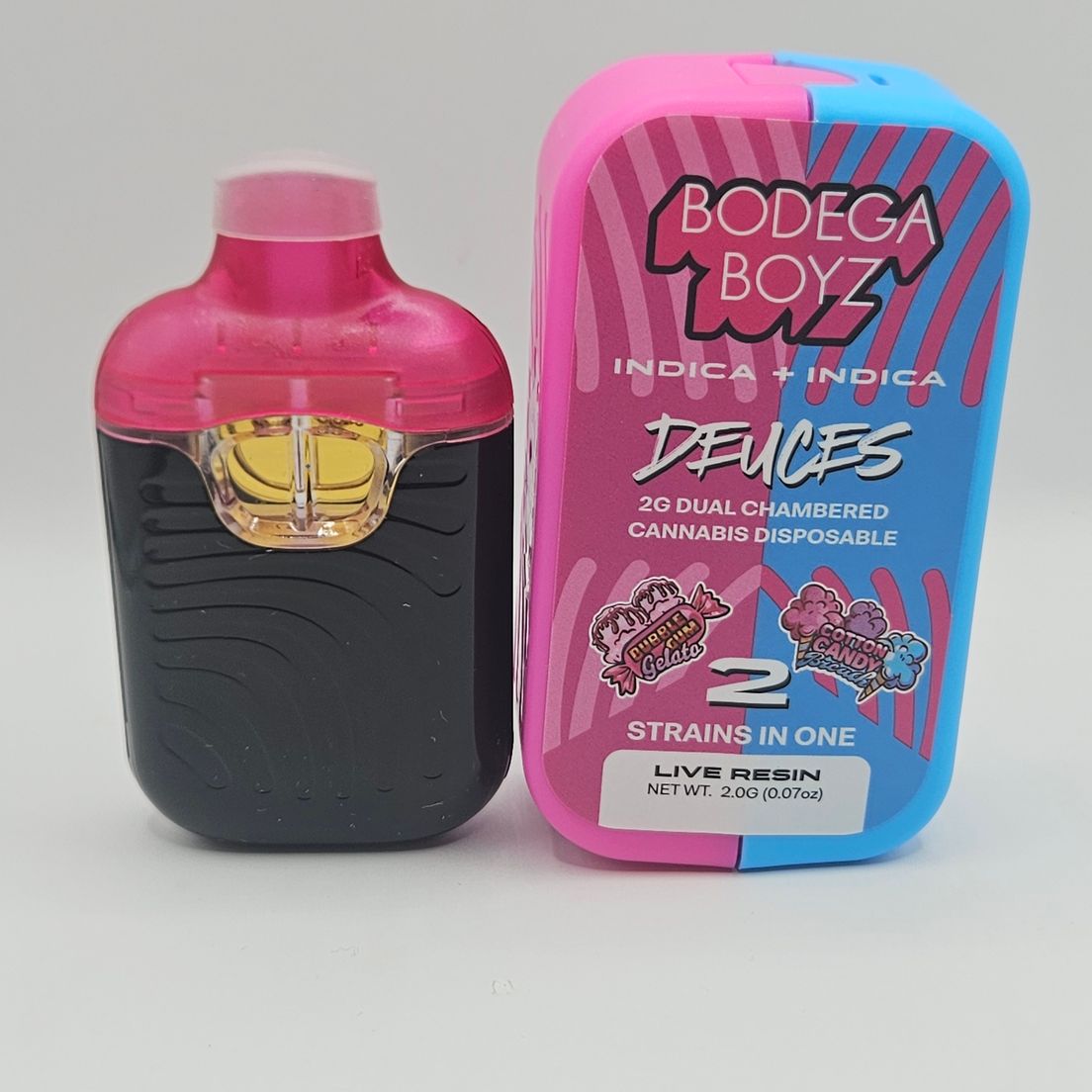 Bodega Boyz - Disposable - Bubblegum Gelato x Cotton Candy Breath - 2G