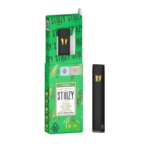 Stiiizy Live Resin AIO Vape Purple Zlushie 1g