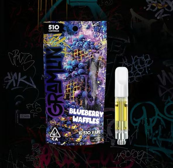 Gramlin- Blueberry Waffles Cartridge 1g (H)