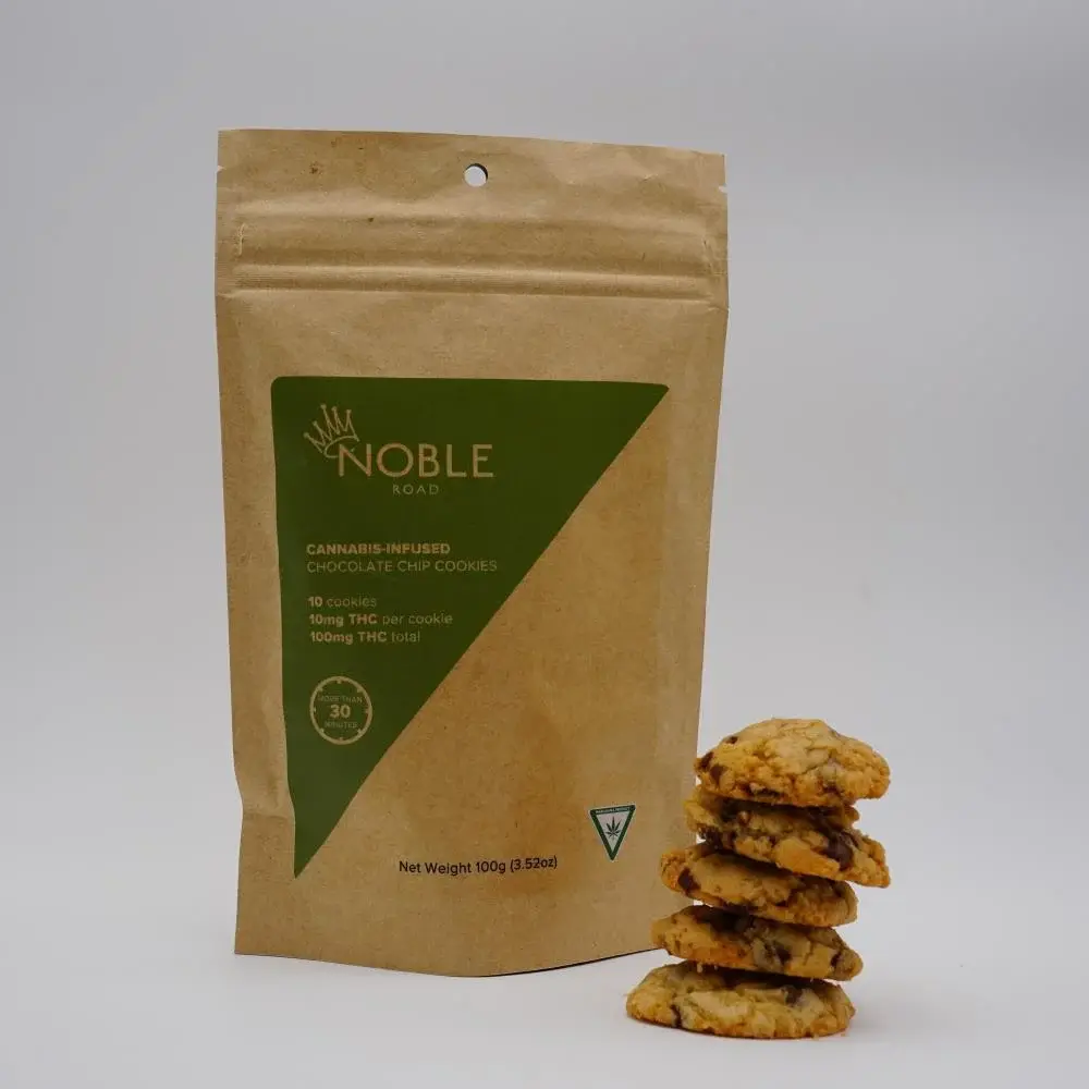 AU - Noble Road - Chocolate Chip Cookie Pouch - 100mg