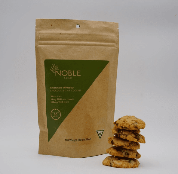 AU - Noble Road - Chocolate Chip Cookie Pouch - 100mg