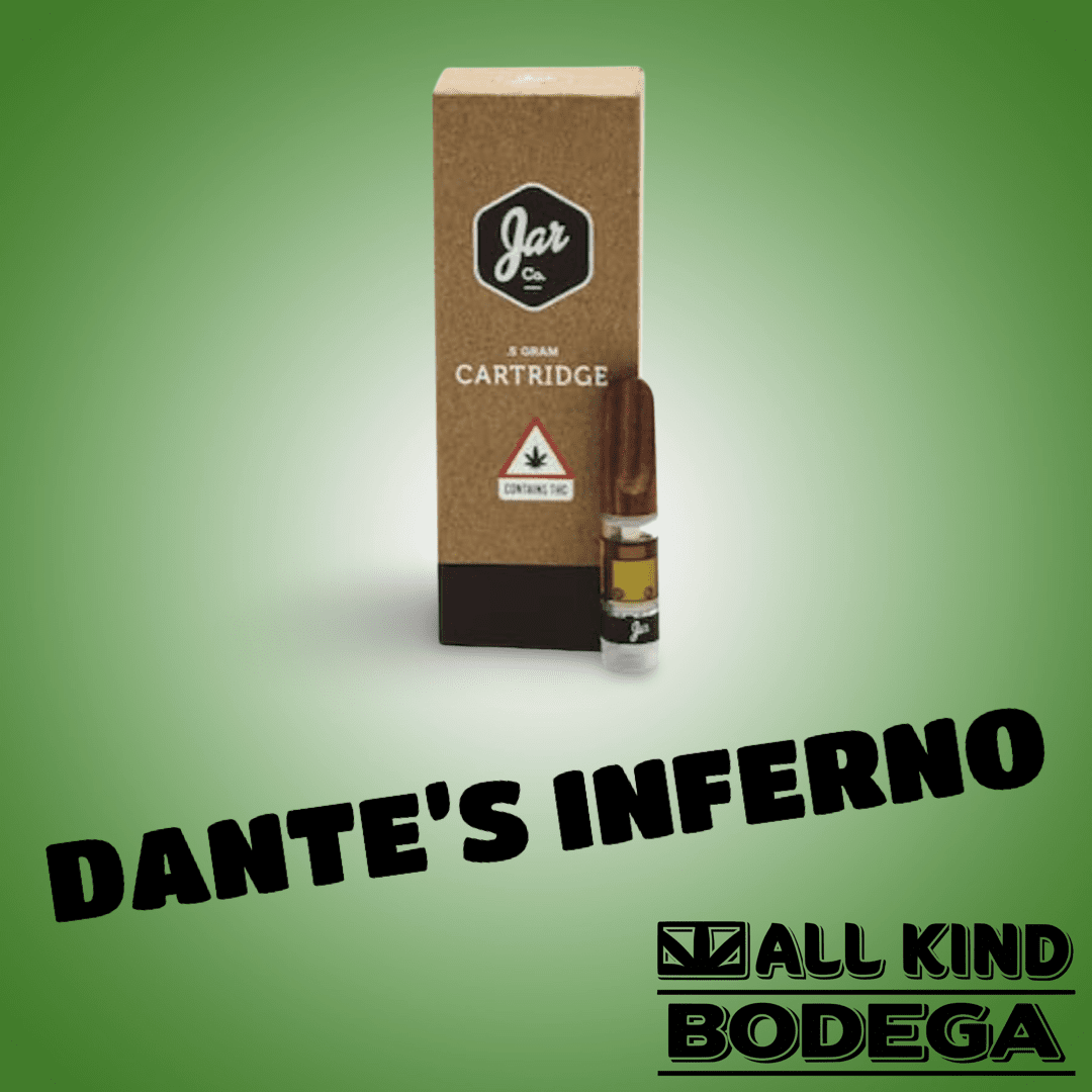Dante's Inferno Live Resin .5g Vape Cart (@jarcannabis2.0)