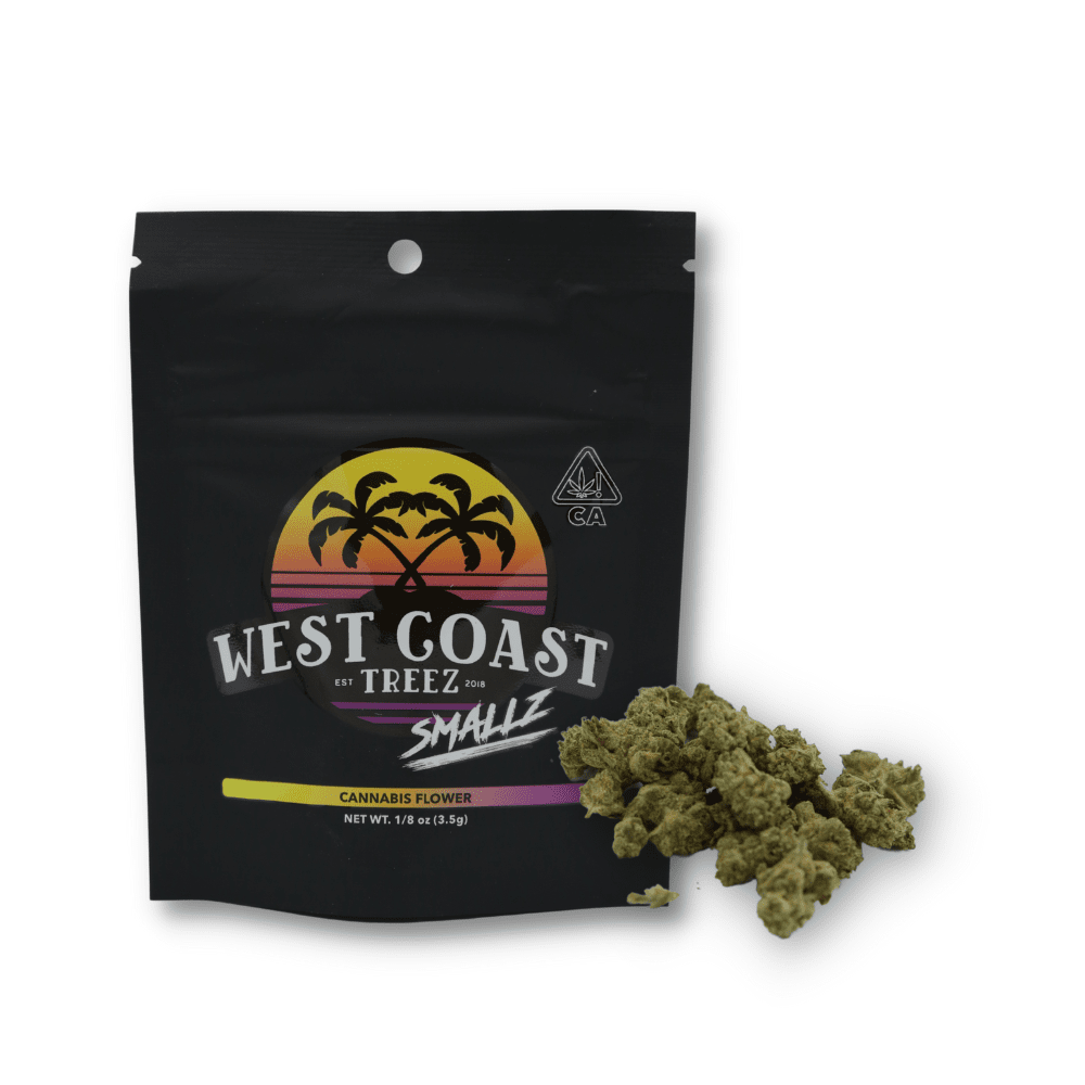 B. West Coast Treez 3.5g Smallz Flower - Quality 7/10 - Punch