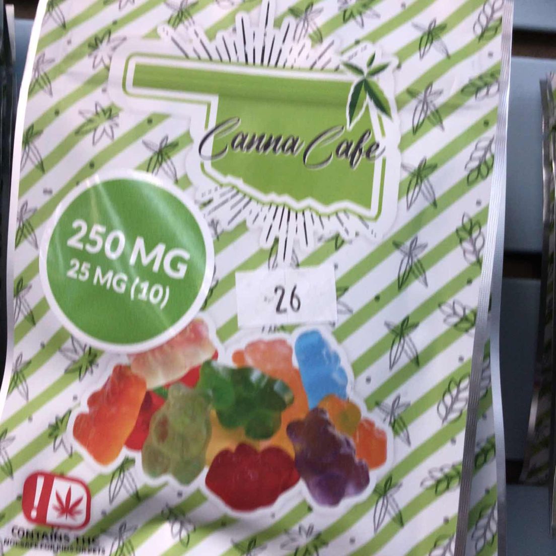 Canna Cafe 250mg Gummy Bear