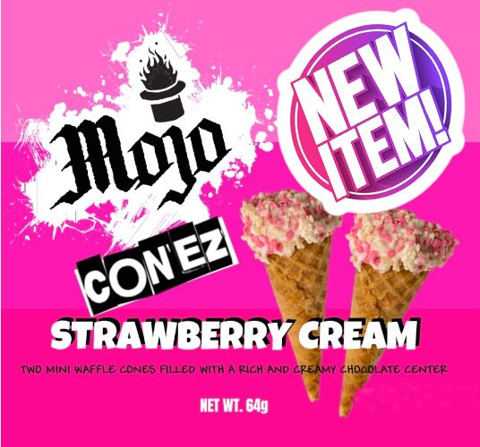Mojo Conez - Strawberry Cream 500 MG