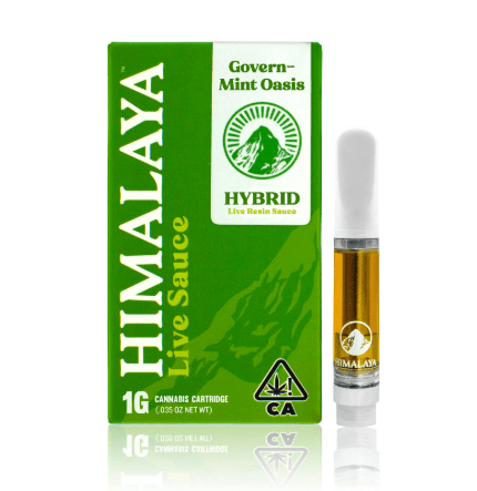 Himalaya Live Resin Cartridge Government Oasis 1g
