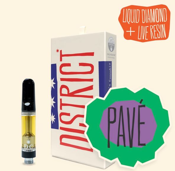 Cart- Pave - Liquid Diamonds Live Resin