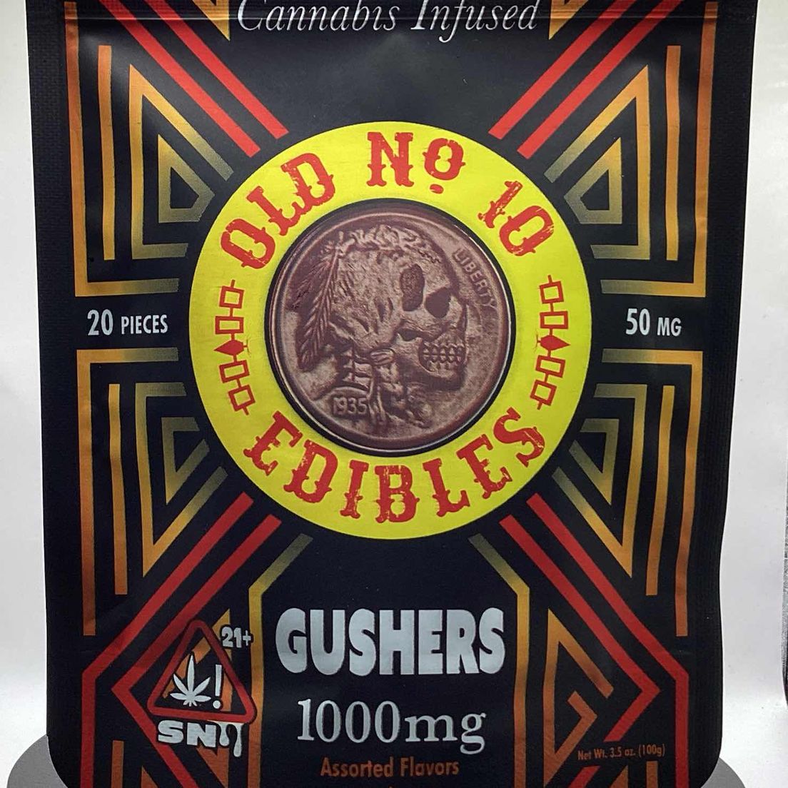 Old Number 10 - Edibles - Gushers - 1000mg