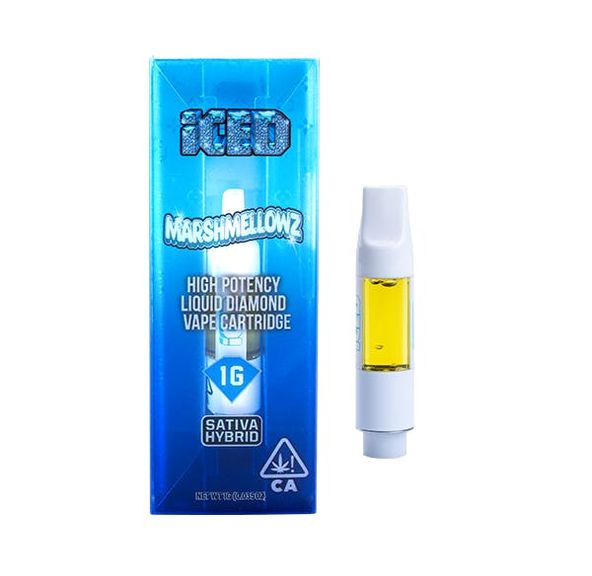 Iced Marshmellowz 1g Liquid Diamond Cartridge 79.1%