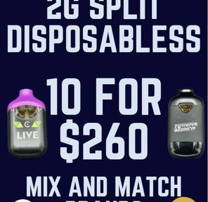 2g Split - 10 Pack - Mix and Match Deal