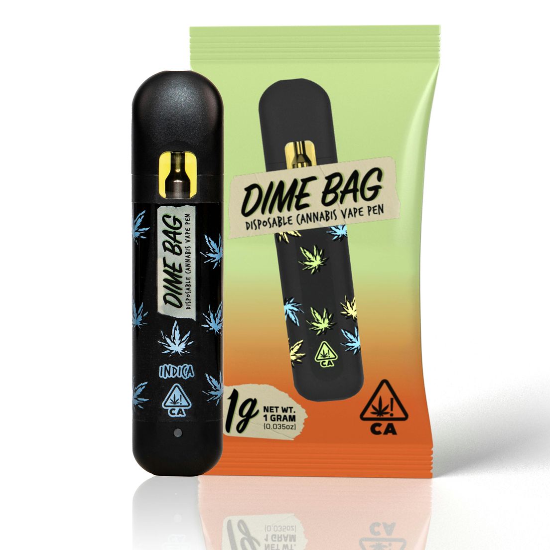 Dime Bag Caramel Apple 1g All In One Vape Pen 86%