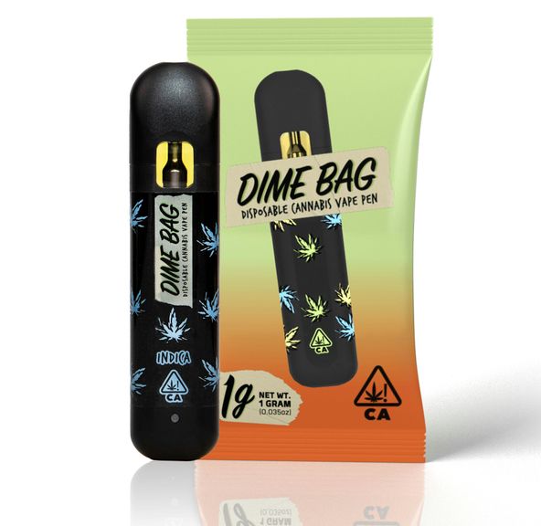 Dime Bag Caramel Apple 1g All In One Vape Pen 86%