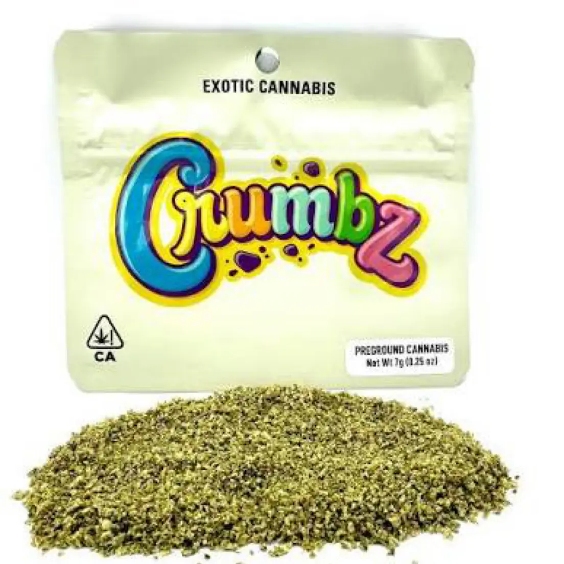 Crumbz - SpaceDust Sativa - Preground Flower- 3.5g