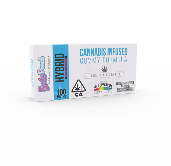Kushy Punch - Hybrid Tropical Punch 100mg