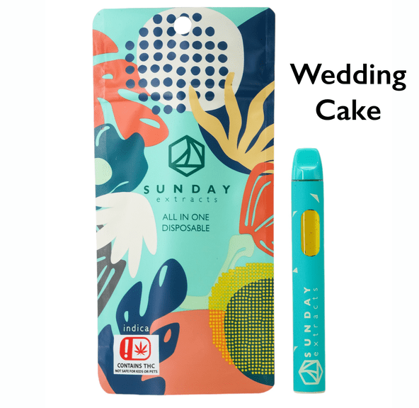 SUNDAY EXTRACTS WEDDING CAKE DISPOSABLE 2G