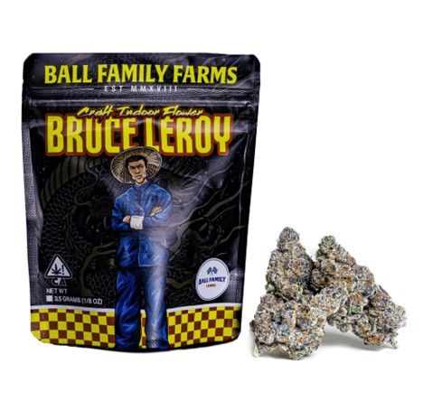 Ball Family Farms | Bud | Bruce Leroy | 3.5g | Hybrid | 22.74% THC