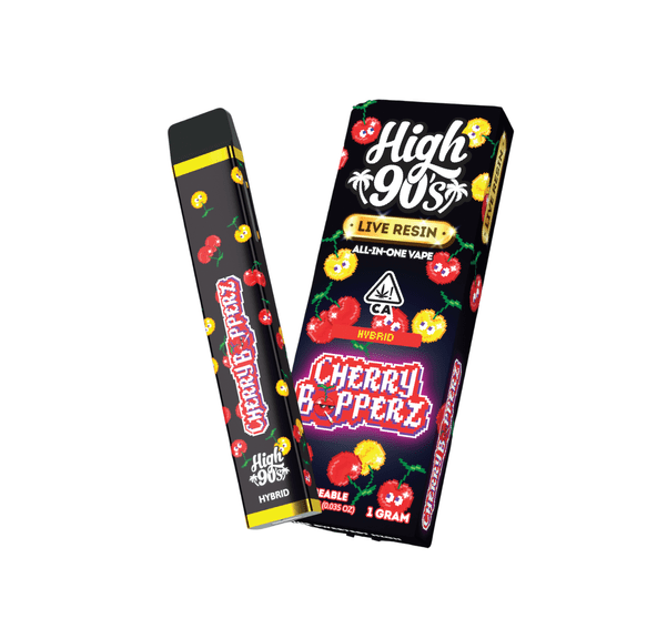 High 90s | AIO Vape | 1g | Live Resin | Cherry Bopperz