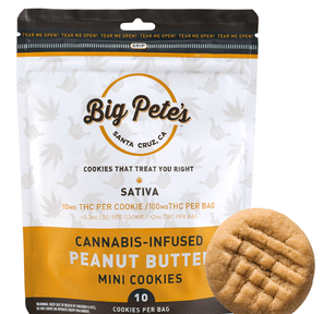 Big Pete's - Peanut Butter Cookies (Sativa 10pk)